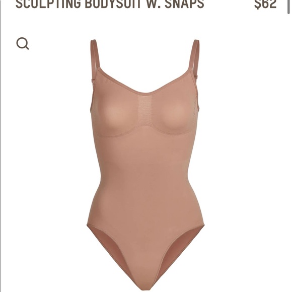 SCULPTING BODYSUIT W. SNAPS - Picture 2 of 3